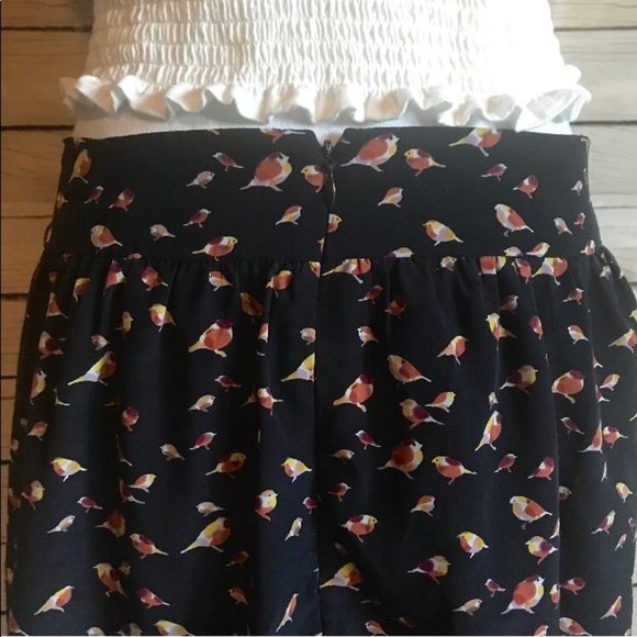 GAP Bird Print Skirt With Pockets Size 2 - Picture 4 of 9